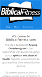 Mobile Screenshot of biblicalfitness.com